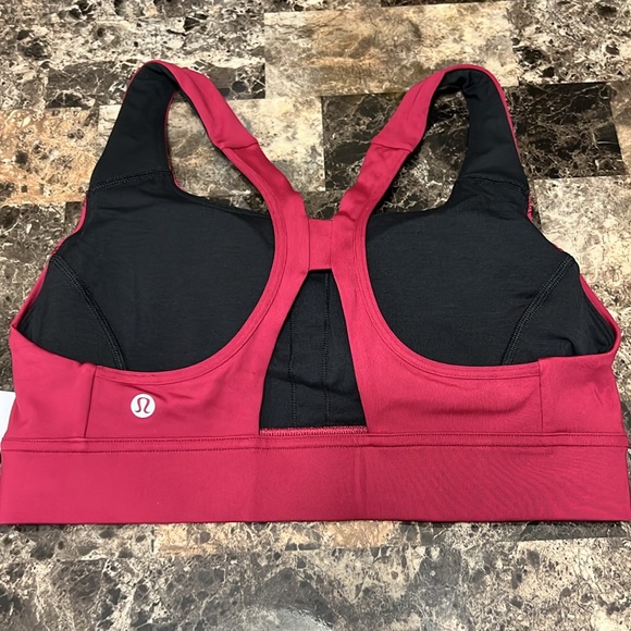 lululemon athletica Other - LULULEMON POWER THROUGH BRA POME COLOR NWT